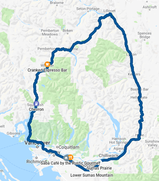 Illustration for article titled Coast Mountain Circle Route